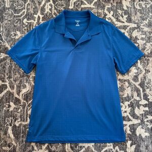 Haggar Men's Classic Blue Polo
